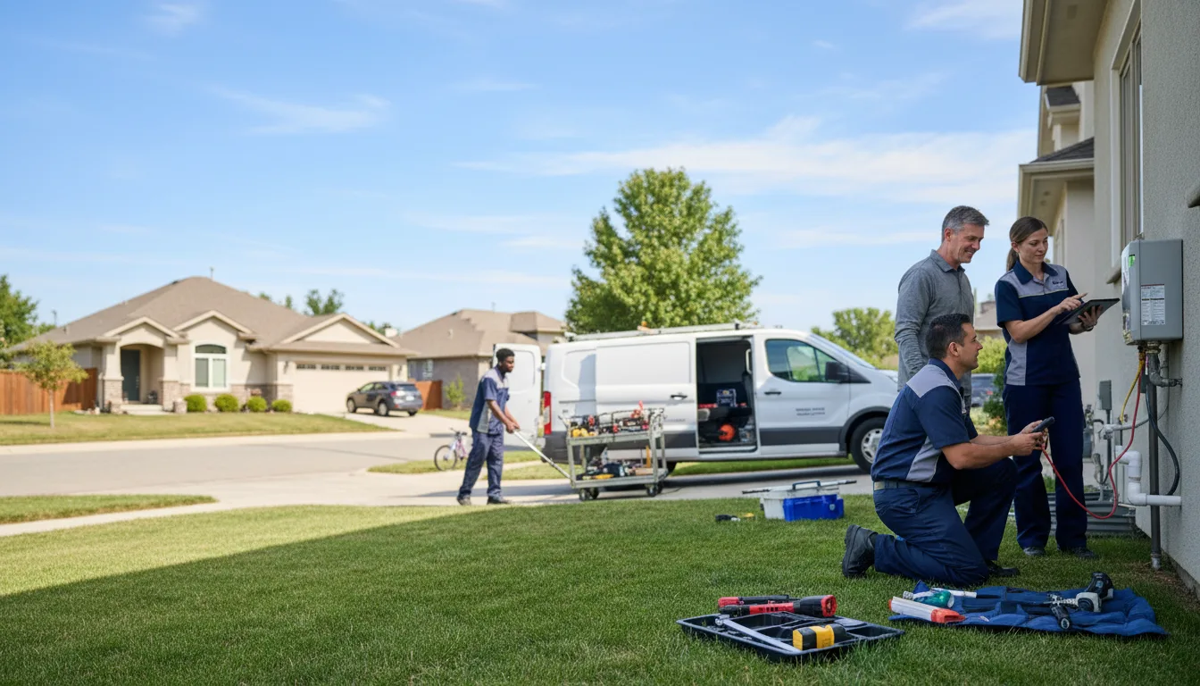 Tankless water heater service in Kennard, TX